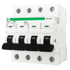 Автоматичний вимикач FB2-63 4P D 16A 6kA STANDART