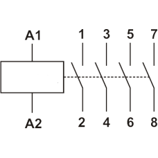 Магнітний пускач  MCF3i 16A 4NO 230V
