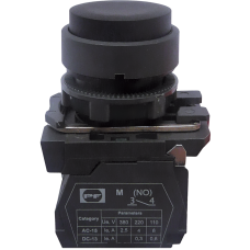 Вимикач кнопковий пластиковий FP5-AL21 1NO (чорний)