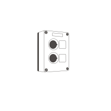 Корпус BOXP2-2 IP54
