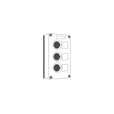 Корпус BOXP2-3 IP54