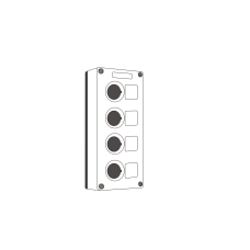 Корпус BOXP2-4 IP54