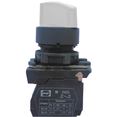 Вимикач кнопковий пластиковий FP5-AK2165230 1NO (білий)