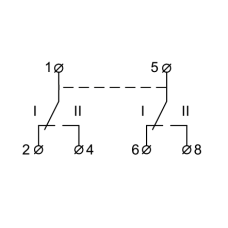 Перемикач навантаження FSD2 2P 10A 1-0-2