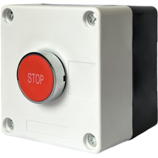 Одномісний пост керування FP4-BOX1W4 з кнопкою "STOP"