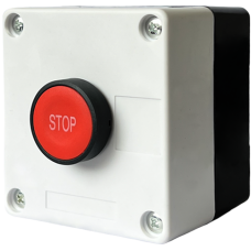 Одномісний пост керування FP5-BOX1W4 з кнопкою "STOP"