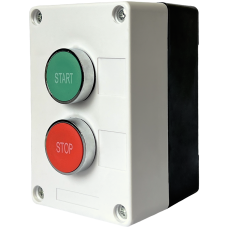Двомісний пост керування FP4-BOX2W34 з кнопками "START-STOP" Двомісний пост керування FP4-BOX2W34 з кнопками "START-STOP"