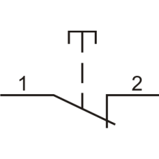 Одномісний пост керування FP5-BOX1W2 з кнопкою "O" (Stop)