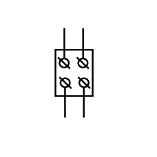 Клема FT1050G 2P,Cu:2.5-50 / Al:6-50 мм2, жовто-зелена