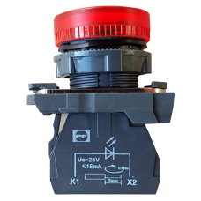Control Lamp (M-Typ) Led Fplm Red 230V 22Mm Ac/Dc Control Lamp (M-Typ) Led Fplm Red 230V 22Mm Ac/Dc