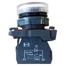 Control Lamp (M-Typ) Led Fplm White 24V 22Mm Ac/Dc Control Lamp (M-Typ) Led Fplm White 24V 22Mm Ac/Dc