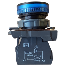 Control Lamp (M-Typ) Led Fplm Blue 230V 22Mm Ac/Dc